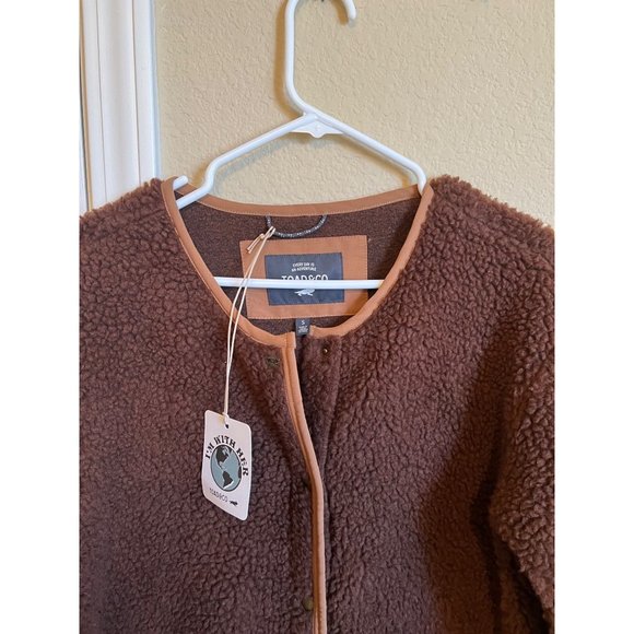 Women’s Toad&Co Sespe Sherpa Cardigan‎ Jacket - NWT - Picture 4 of 5
